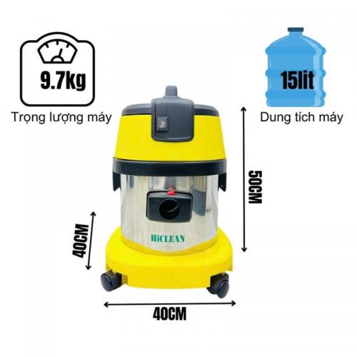 Máy hút bụi công nghiệp HiClean HC15A
