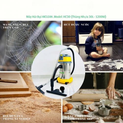 Máy hút bụi công nghiệp HiClean HC30