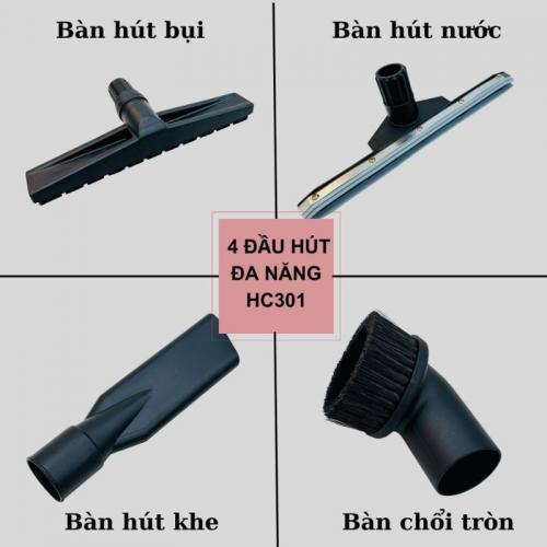 Máy hút bụi công nghiệp HiClean HC301  