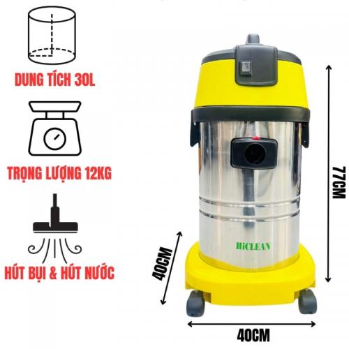 Máy hút bụi công nghiệp HiClean HC301  