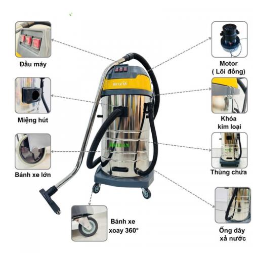 Máy hút bụi công nghiệp HiClean HC380