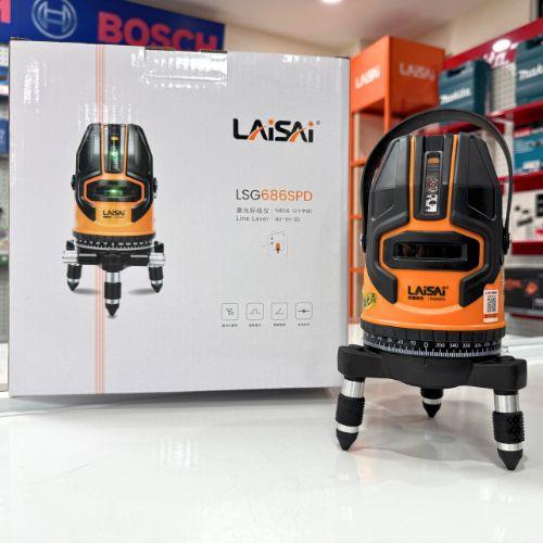 Máy cân bằng laser tia xanh Laisai LSG 686SPD