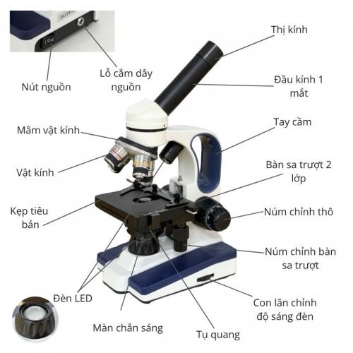 Kính hiển vi sinh học 1 mắt XSP-116ML
