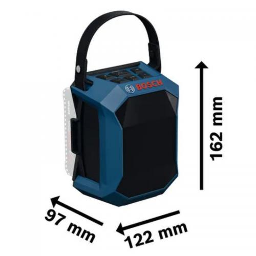 Loa công trình dùng Pin Bosch GPB 18V-1 C SOLO