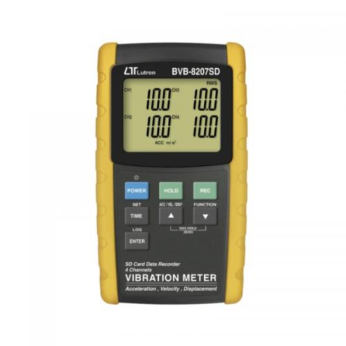 Máy đo và ghi độ rung 4 kênh Lutron BVB-8207SD Máy đo và ghi độ rung 4 kênh Lutron BVB-8207SD