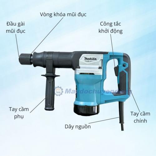 Máy đục bê tông Makita M8600B 900W - 17mm