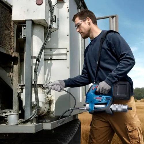 Máy bơm mỡ pin Bosch GFP 18V-10 Solo