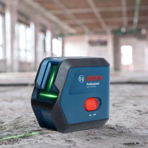 Máy cân bằng laser 2 tia xanh Bosch GCL 15-12 XG