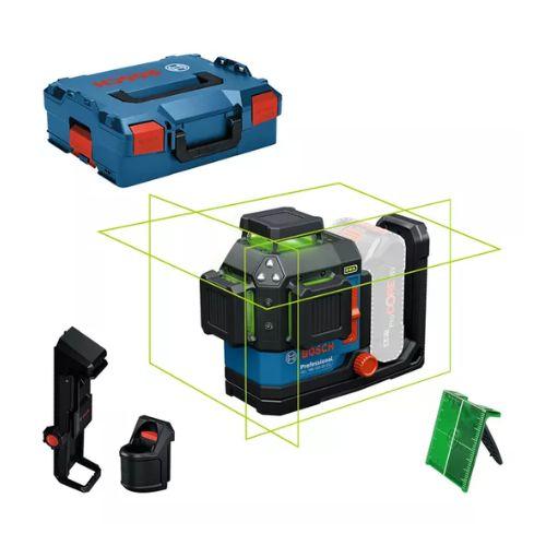 Máy cân bằng Laser xanh 3D GLL 18V-120-33 CG