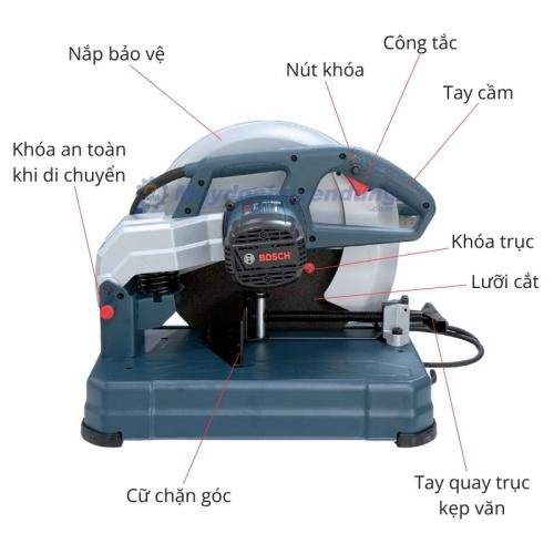 Máy cắt sắt Bosch GCO 14-24 2400W - 355mm