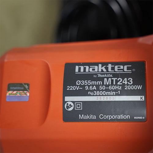 Máy cắt sắt Maktec MT243