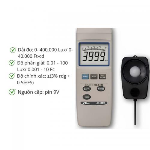 Máy đo ánh sáng Lutron LX-1102