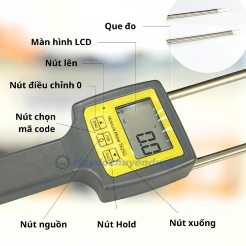 Máy đo độ ẩm cà phê, nông sản, ngũ cốc TK25G