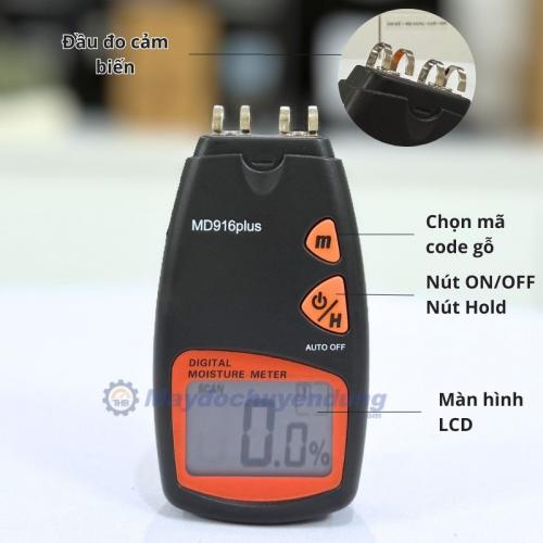 Máy đo độ ẩm giấy MD-916