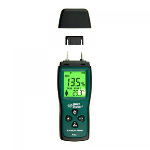 Máy đo độ ẩm gỗ giấy Smartsensor AS971 Máy đo độ ẩm gỗ giấy Smartsensor AS971