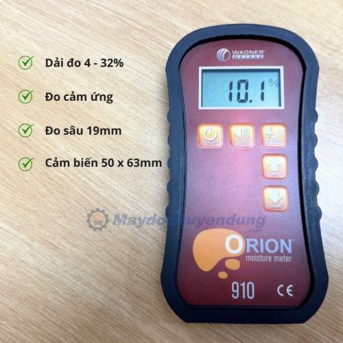 Máy đo độ ẩm gỗ Wagner Orion 910
