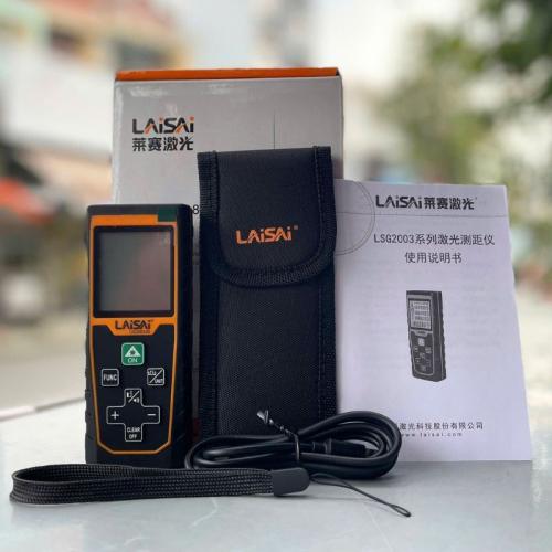 Máy đo khoảng cách 80m tia xanh Laisai LSG2003-80