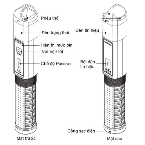 Máy đo nồng độ cồn Alcofind AF-100P