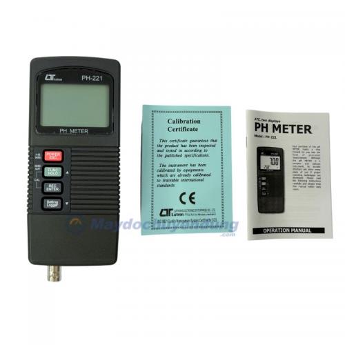 Máy đo pH và EC cầm tay Lutron PH-221