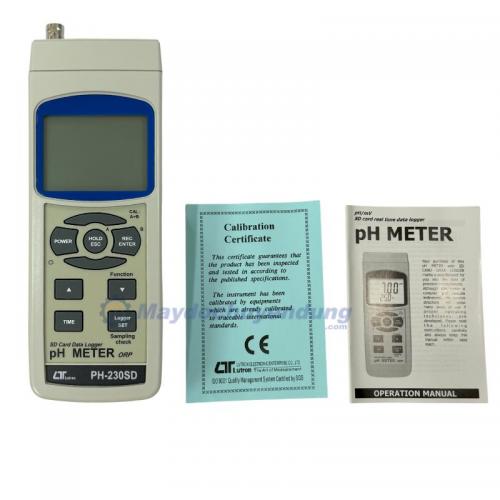 Máy đo pH cầm tay Lutron PH-230SD