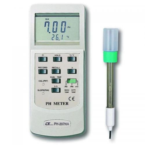 Máy đo pH trong thực phẩm Lutron PH-207HA Máy đo pH trong thực phẩm Lutron PH-207HA