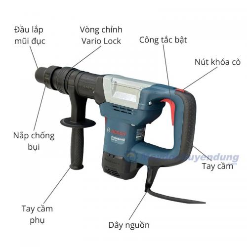 Máy đục phá bê tông Bosch GSH 500 Max
