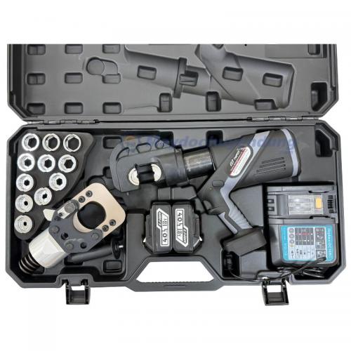 Máy ép cốt kiêm cắt cáp thủy lực dùng pin EZ-400/55