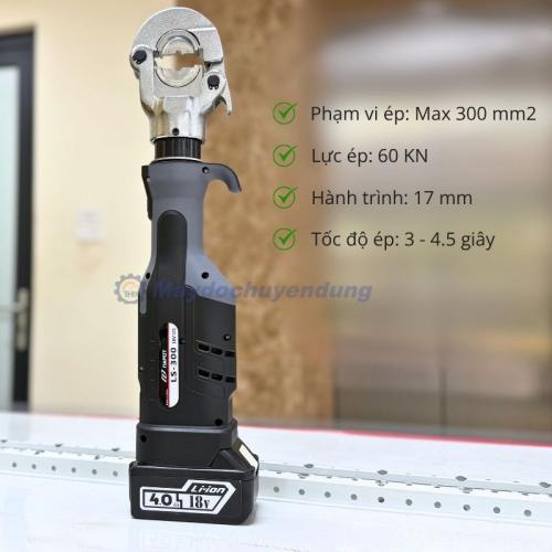 Máy ép cos thủy lực dùng pin LS-300