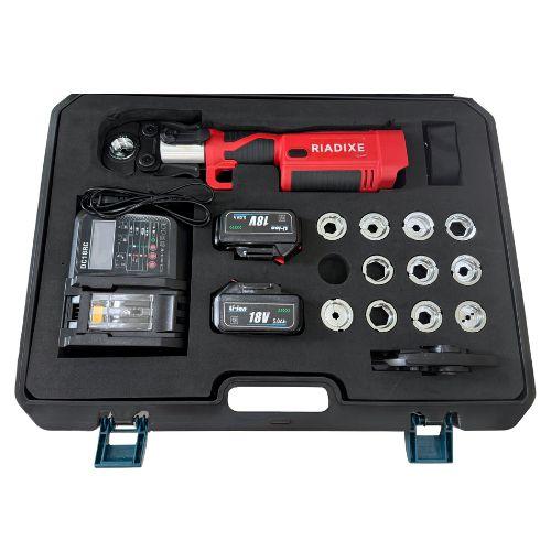 Máy ép cos và cắt cáp thủy lực dùng pin GES-300C-2
