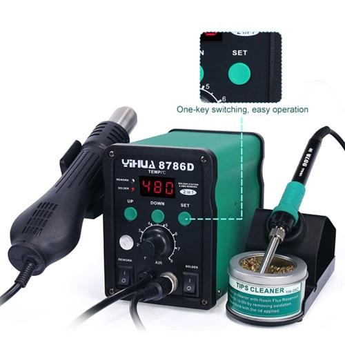 Máy hàn khò chỉnh nhiệt Yihua 8786D