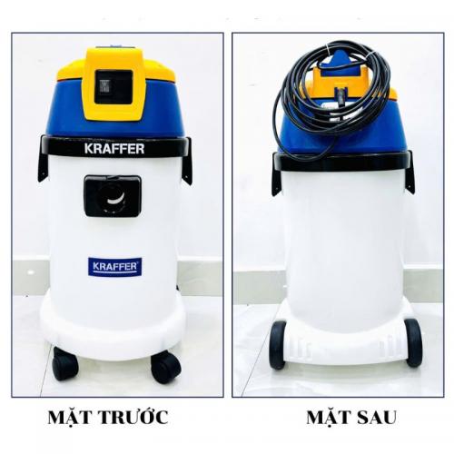 Máy hút bụi công nghiệp Kraffer KF130-BLUE