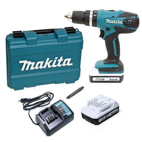 Makita Hp488d002 Máy Khoan Búa Vặn Vít Dùng Pin 18v Chính Hãng 0762