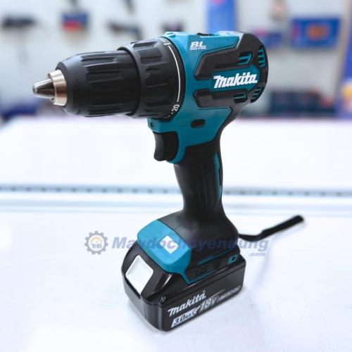 Máy khoan búa vặn vít pin Makita DHP490SFX1 (1 pin, 1 sạc)