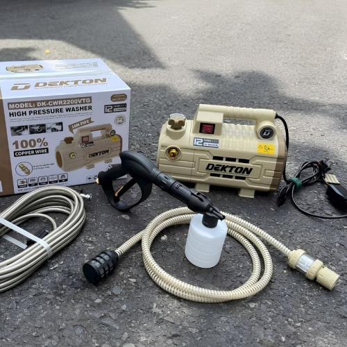 Máy xịt rửa áp lực Dekton DK-CWR2200VTG