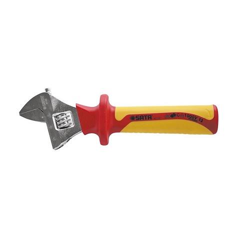 Mỏ lết chuyên dùng 8in/200mm cách điện 1000V Sata 47102 Mỏ lết chuyên dùng 8in/200mm cách điện 1000V Sata 47102