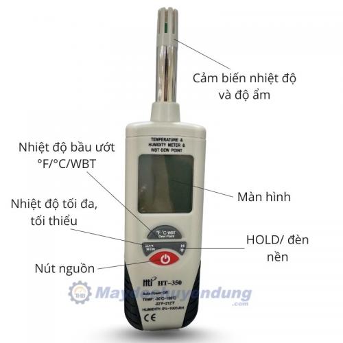 Máy đo độ ẩm và nhiệt độ không khí HT-350