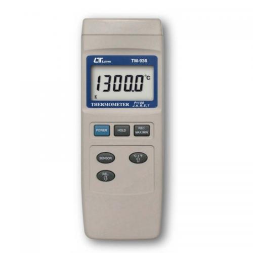 Nhiệt kế Pt 100 + Loại K/J/R/E/T Lutron TM-936
