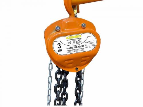 Pa lăng xích kéo tay KENBO KB3T-5M 3 tấn