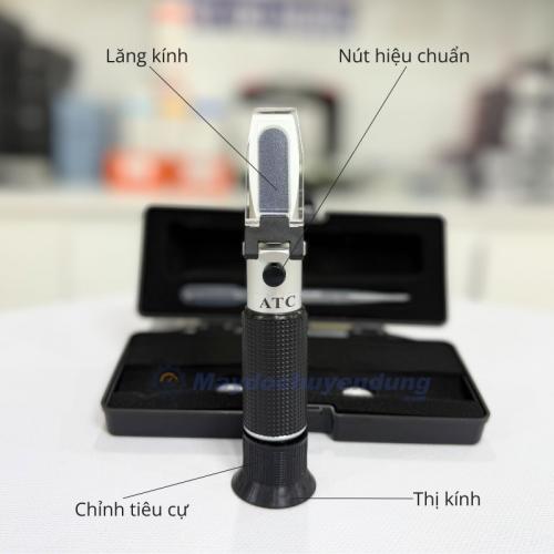 Khúc xạ kế đo độ đường, độ ngọt RHB-20/32/80