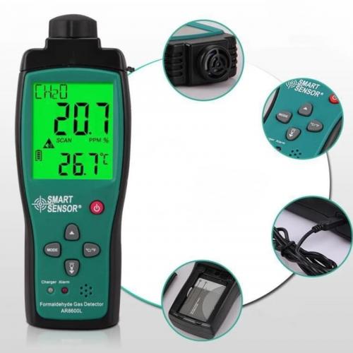 Máy dò khí Formaldehyde Smartsensor AR8600L