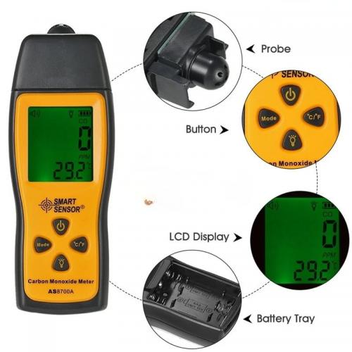 Máy đo khí carbon monoxide Smartsensor AS8700A