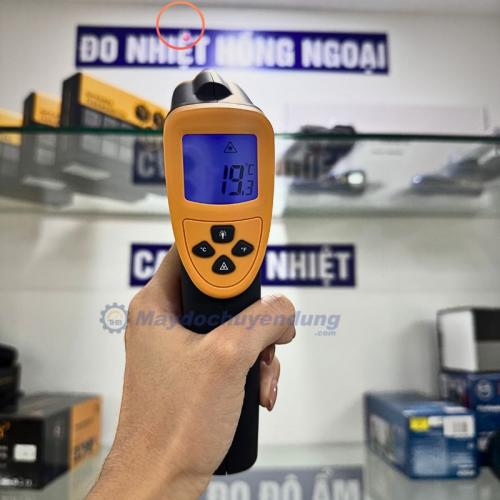 Súng đo nhiệt độ đến 750 độ, 1 tia laser DT8750