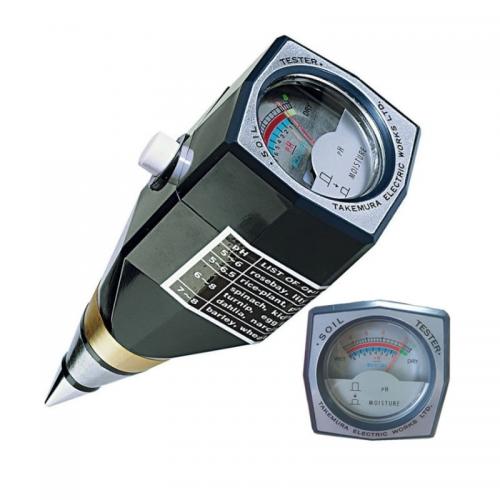 Máy đo PH và độ ẩm đất Takemura DM-15