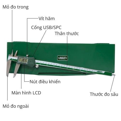Thước cặp điện tử 300mm Insize 1108-300