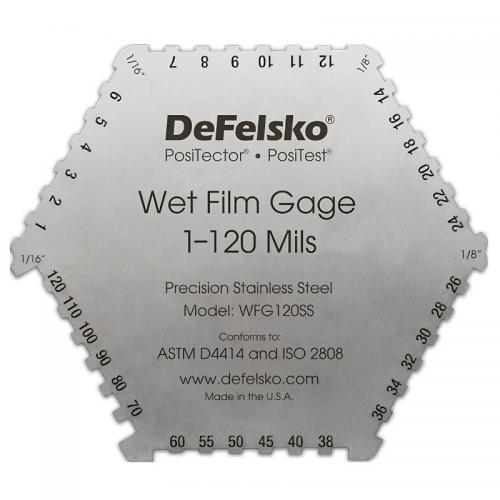 Thước đo độ dày sơn DeFelsko WFG120SS Thước đo độ dày sơn DeFelsko WFG120SS
