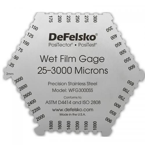 Thước đo độ dày sơn DeFelsko WFG3000SS