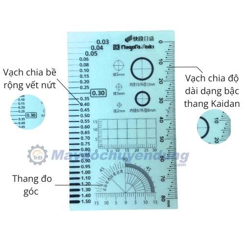 Thước đo vết nứt Niigata CM-CKD