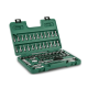 Bộ đầu tuýp 58 chi tiết 3/8in, hệ mét Sata 09004