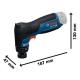 Máy chà nhám dùng pin Bosch GSS12V-32
