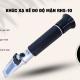 Khúc xạ kế đo độ mặn nước biển RHS-10